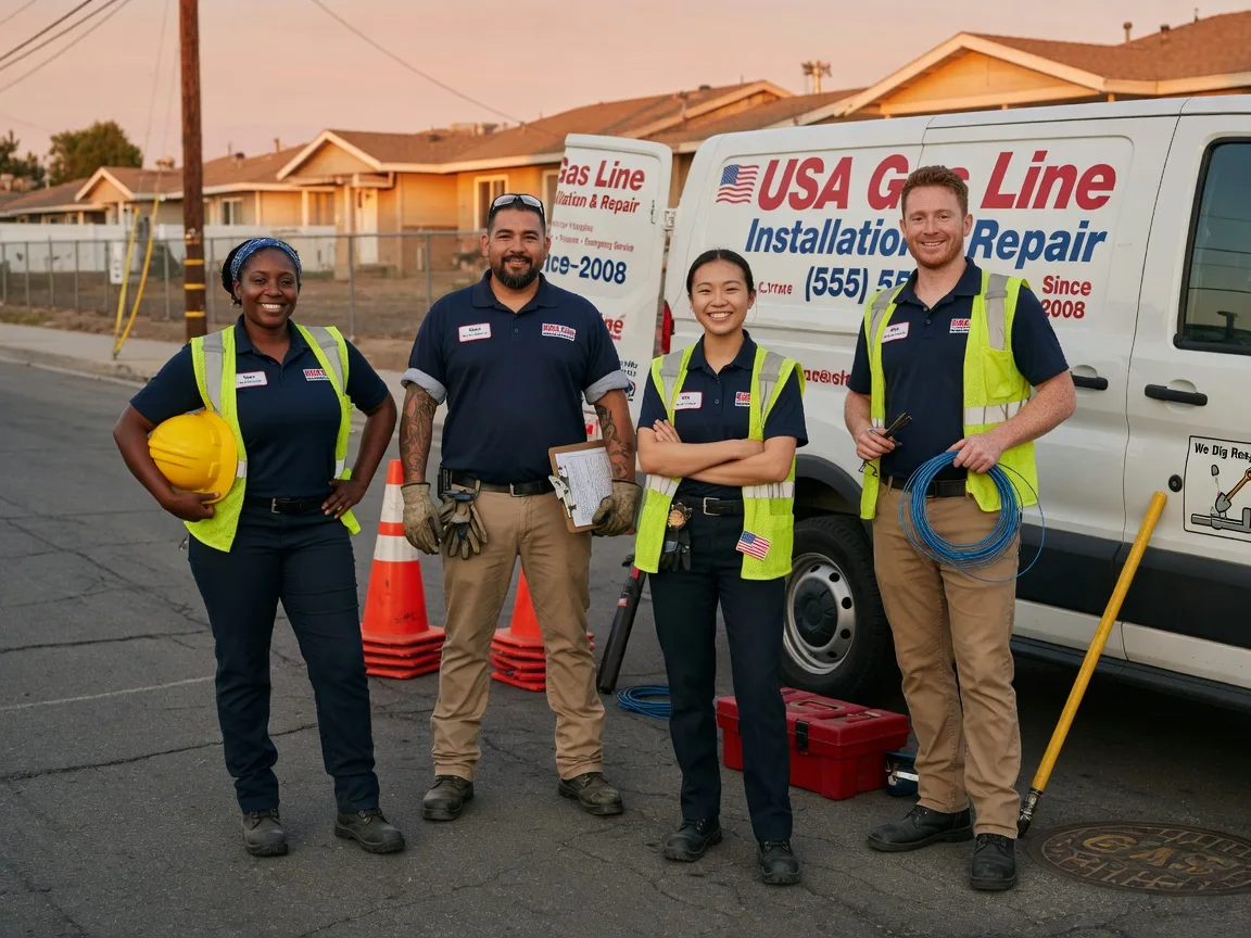 Gas Line Installation company in Wasco, CA